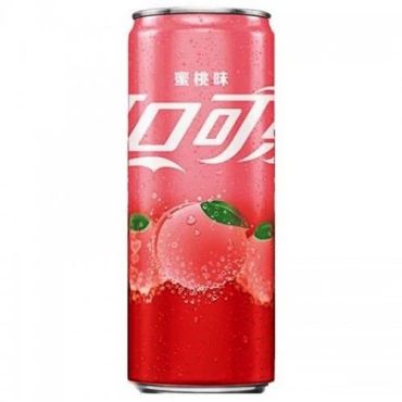 Coca-Cola Peach Flavor Can 330Ml